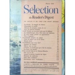 Selection du Readers Digest Fevrier 1969