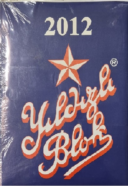 Yıldız Blok Masa Takvimi 2012 Yılı